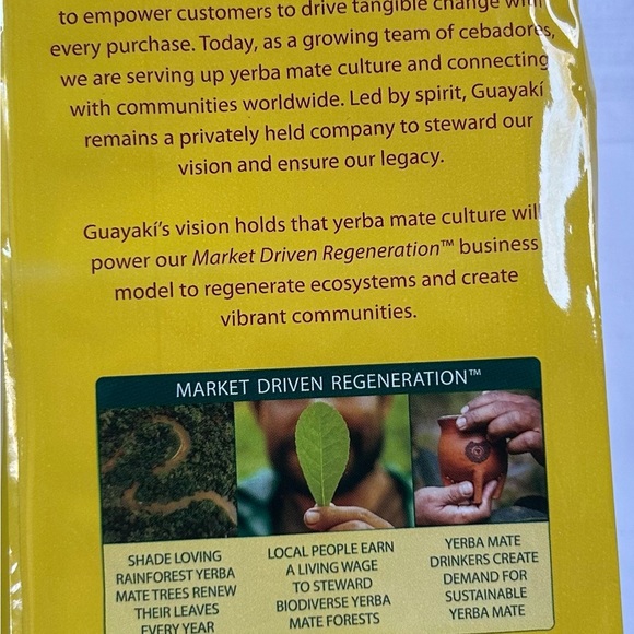 Guayaki organic Yerba mate tea bags 75 counts - Picture 2 of 7